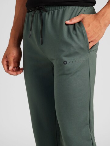 Tapered Pantaloni sport 'Streat' de la Virtus pe verde