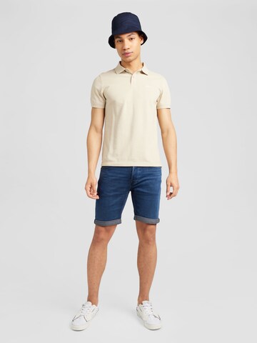 s.Oliver Poloshirt in Beige