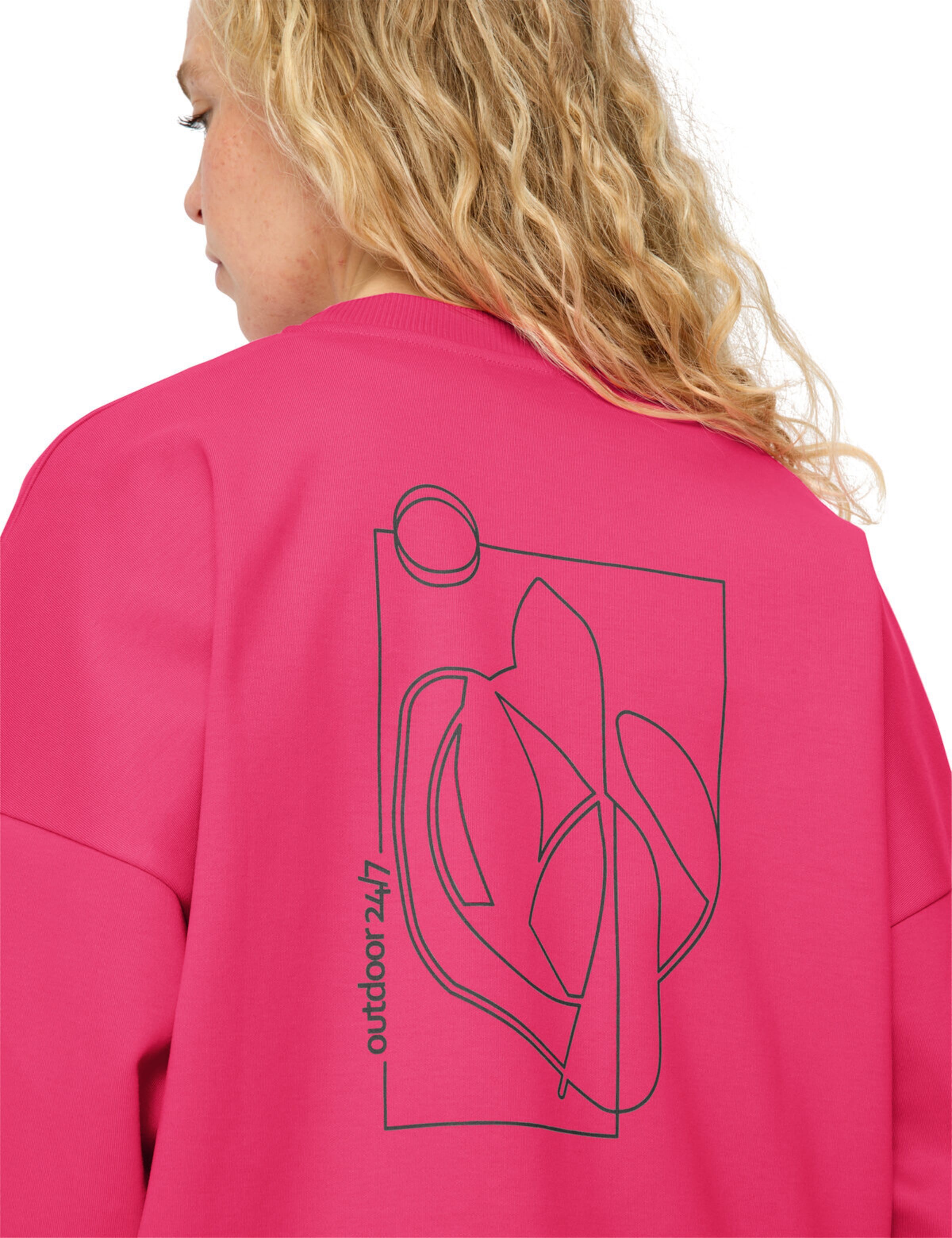 VAUDE Sweatshirt 'Najun' in Pink