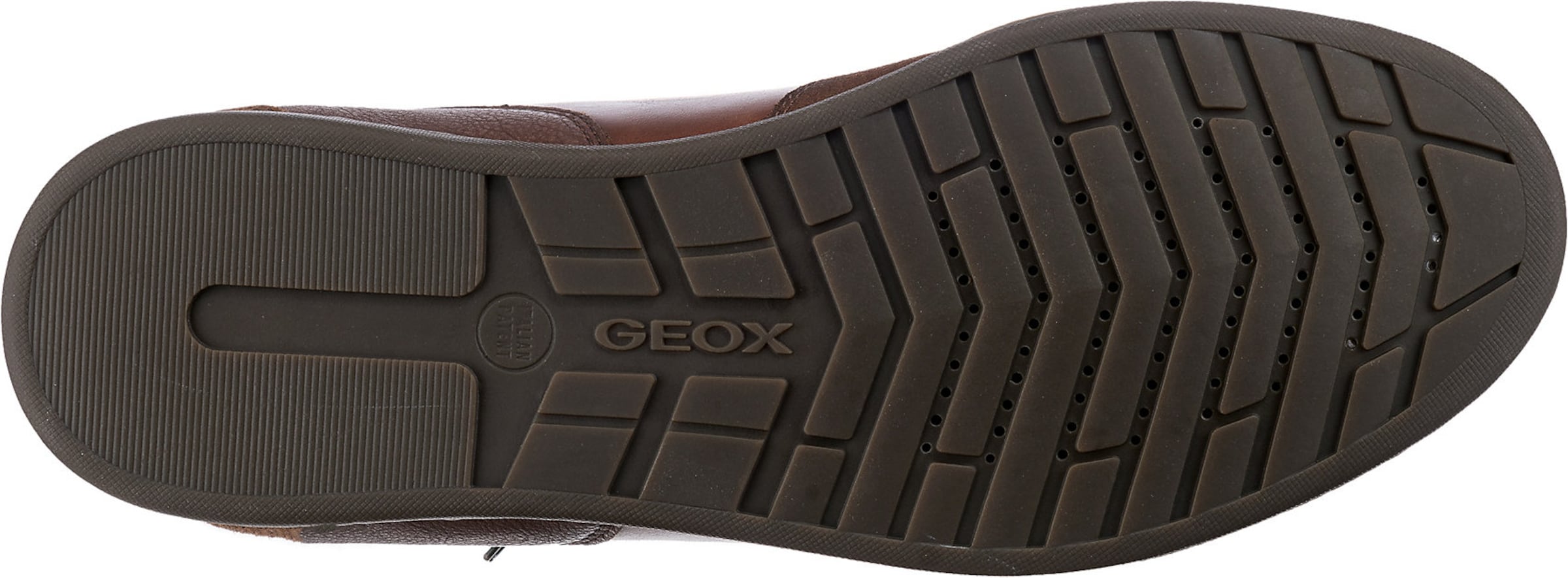 Männer Sneaker GEOX Sneaker 'Renan' in Braun, Cognac - SD88552