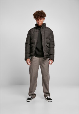 Urban Classics Between-Season Jacket in Black