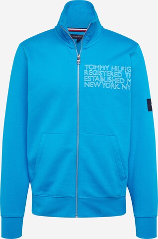 TOMMY HILFIGER Sweatjacke in Blau: predná strana