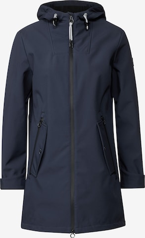 CECIL Between-Seasons Coat in Blue: front