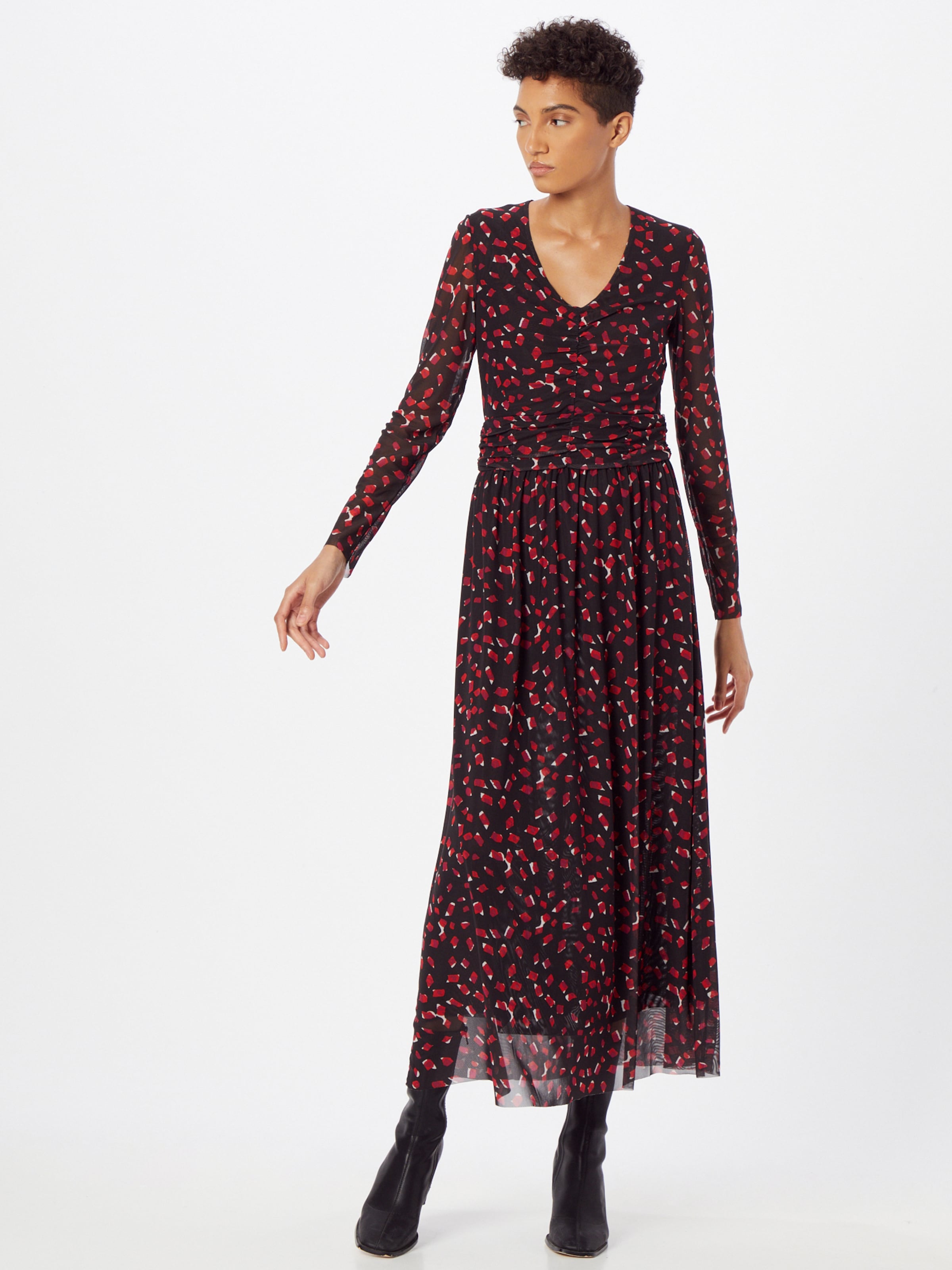 Frauen Große Größen TAIFUN Kleid in Schwarz - JU44797 Frauen Große Größen TAIFUN Kleid in Schwarz - JU44797