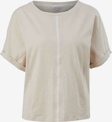 comma casual identity Shirt in Beige: front