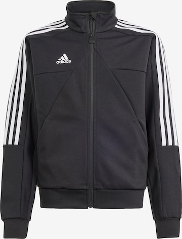 ADIDAS SPORTSWEAR Athletic Jacket in Black: front