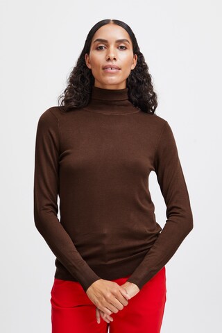 b.young Pullover 'pimba' in Braun: predná strana