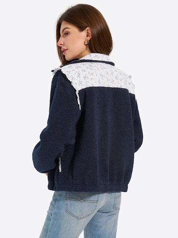 Imily Bela Fleece jas in Blauw