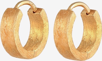 Boucles d'oreilles KUZZOI en or : devant