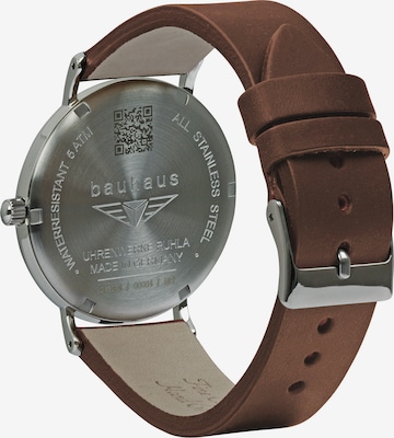 Bauhaus Analog Watch in Brown