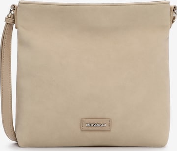 Borsa a tracolla 'Jeanna' di Emily & Noah in beige: frontale