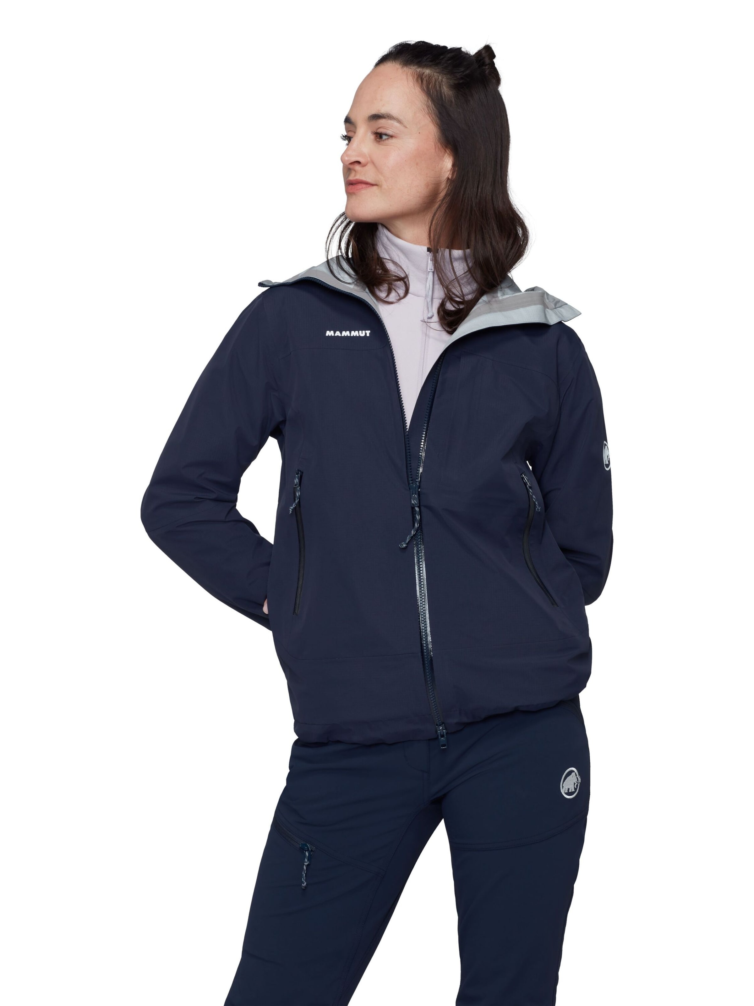 MAMMUT Outdoor Jacket 'Alto Guide' in Blue: front