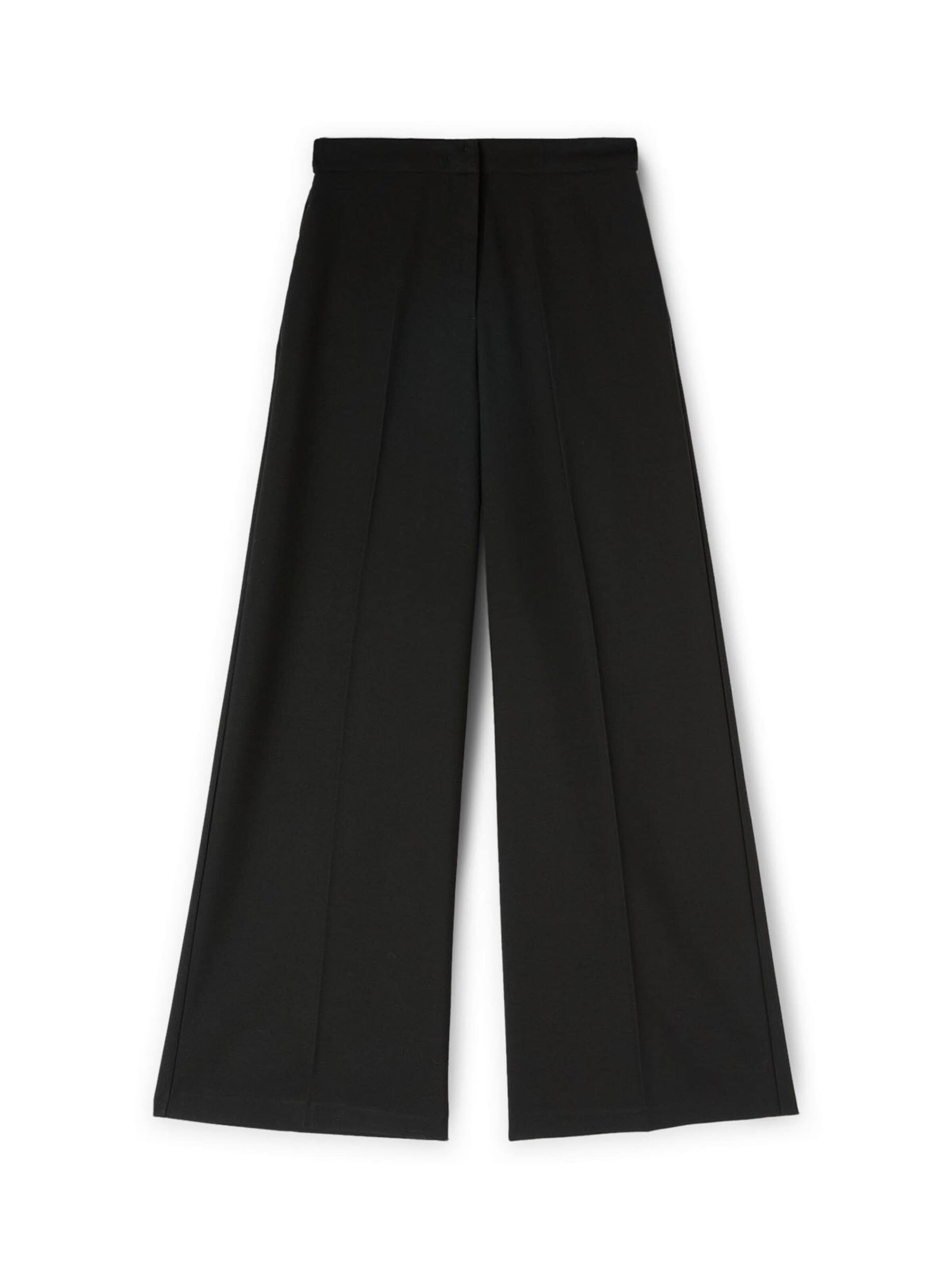 MOTIVI Trousers in Black: front