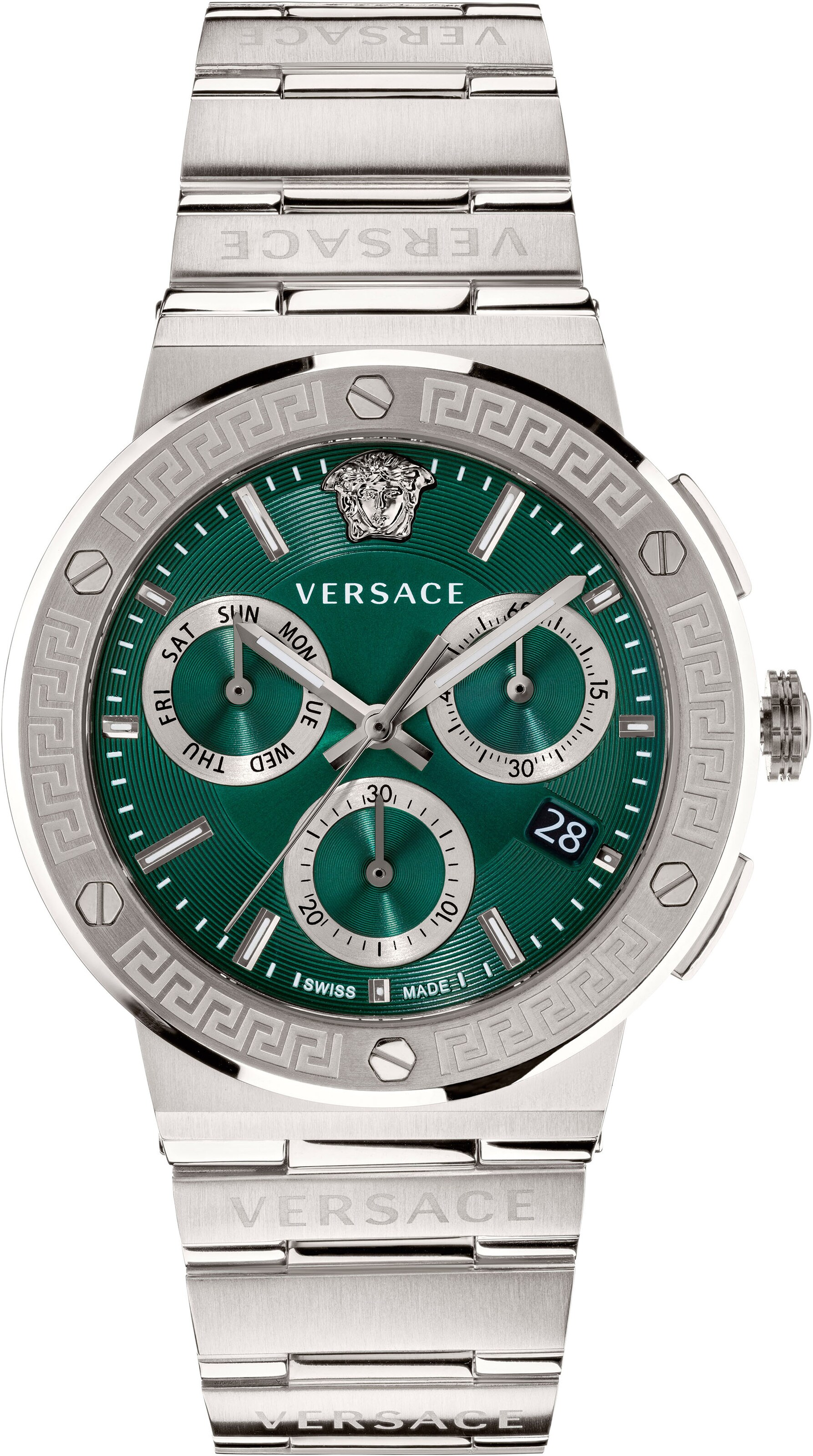 VERSACE Analog watch in Silver: front