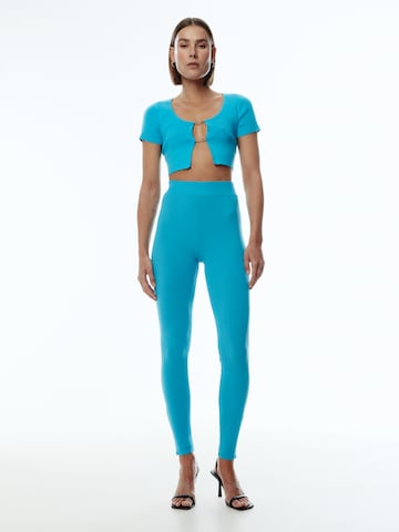 EDITED Skinny Leggings 'Lotte' in Blauw