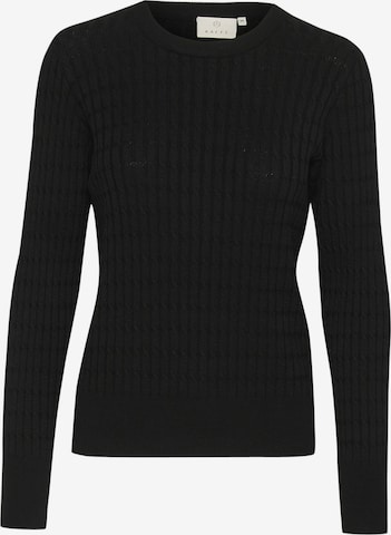 Kaffe Sweater in Black: front