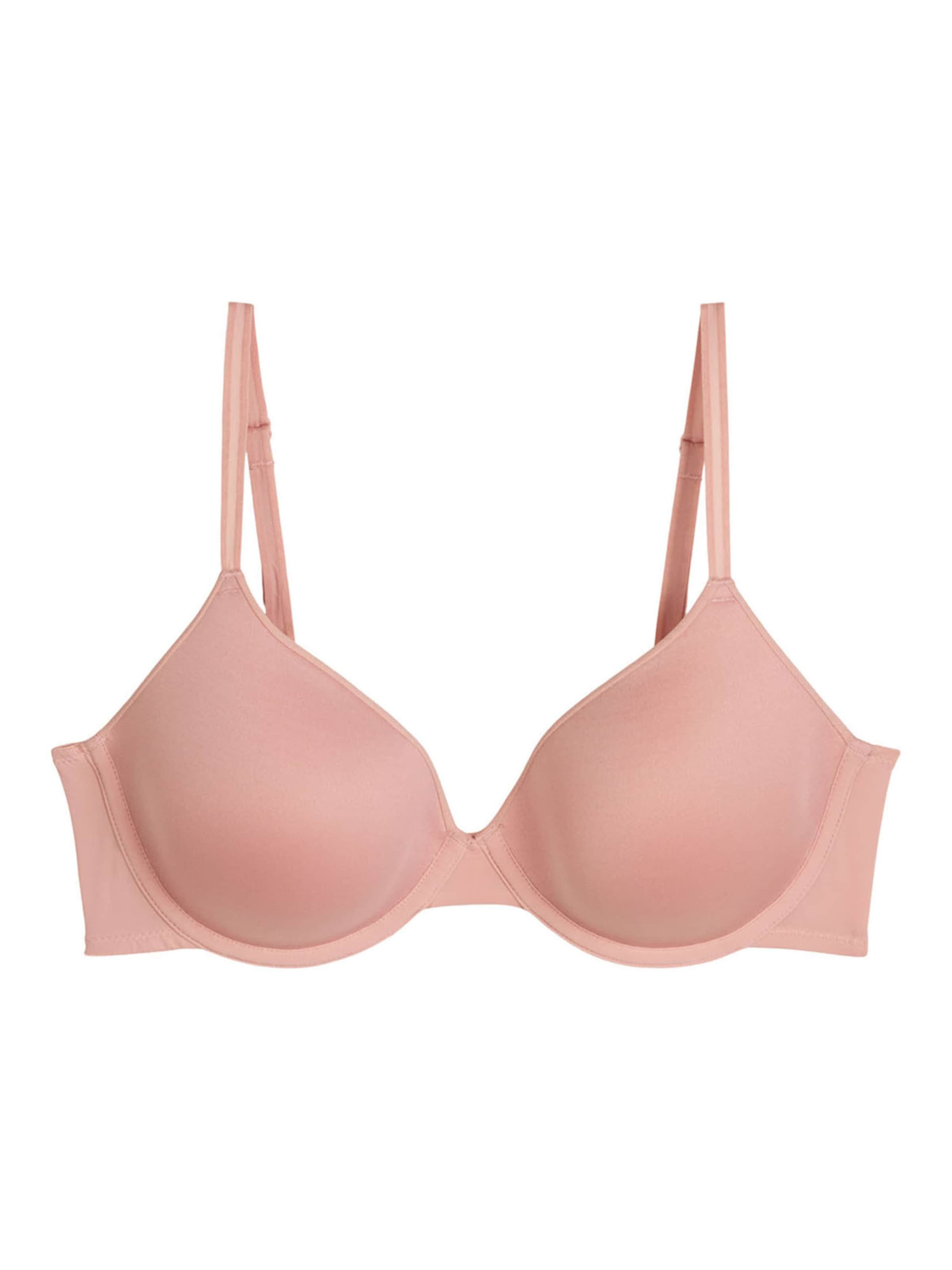 Marc O'Polo Triangel BH ' 3D-Polster ' in Roze: voorkant