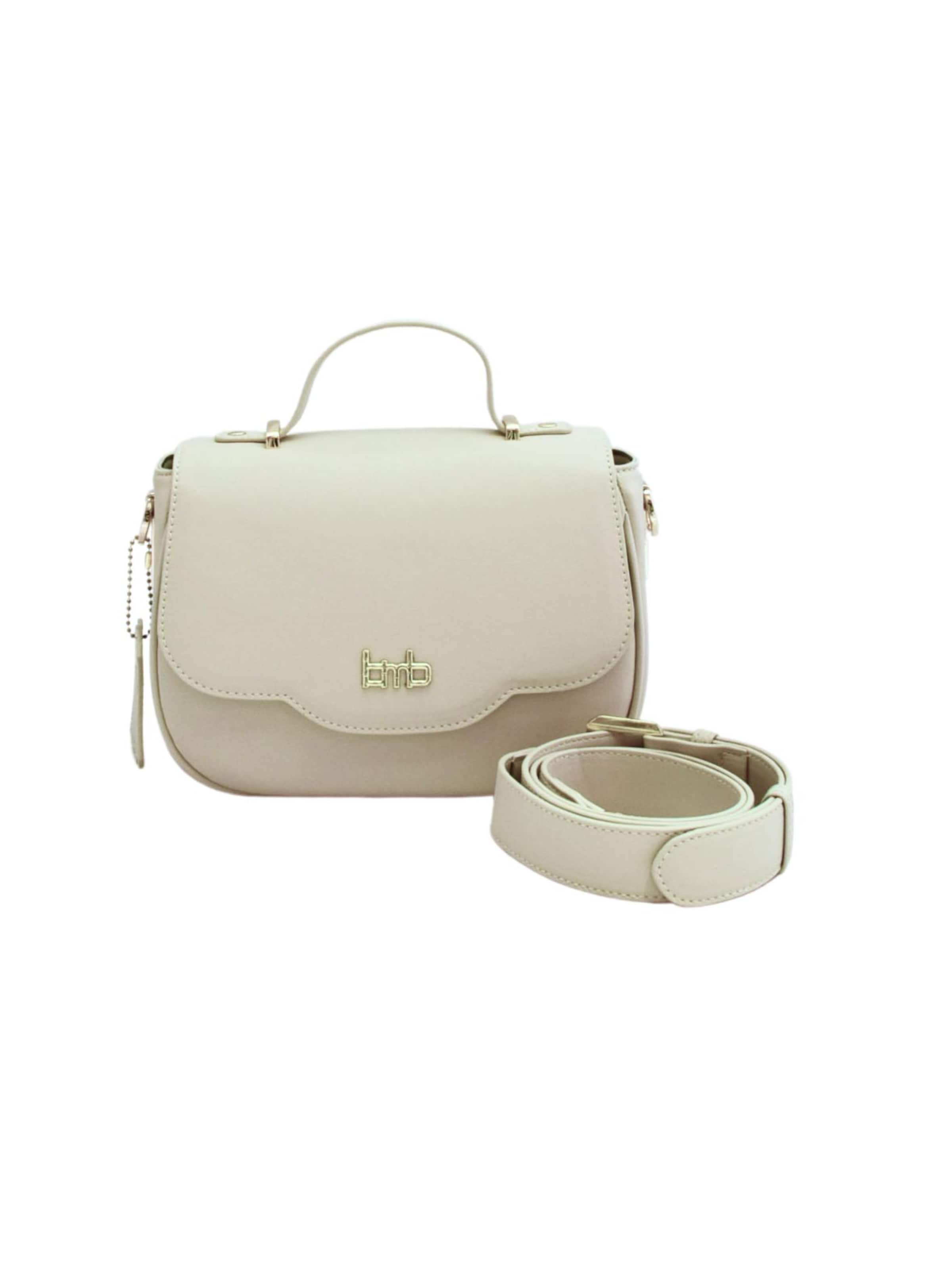 Sacs à main 'Lauren' BMB BAGS en blanc : devant