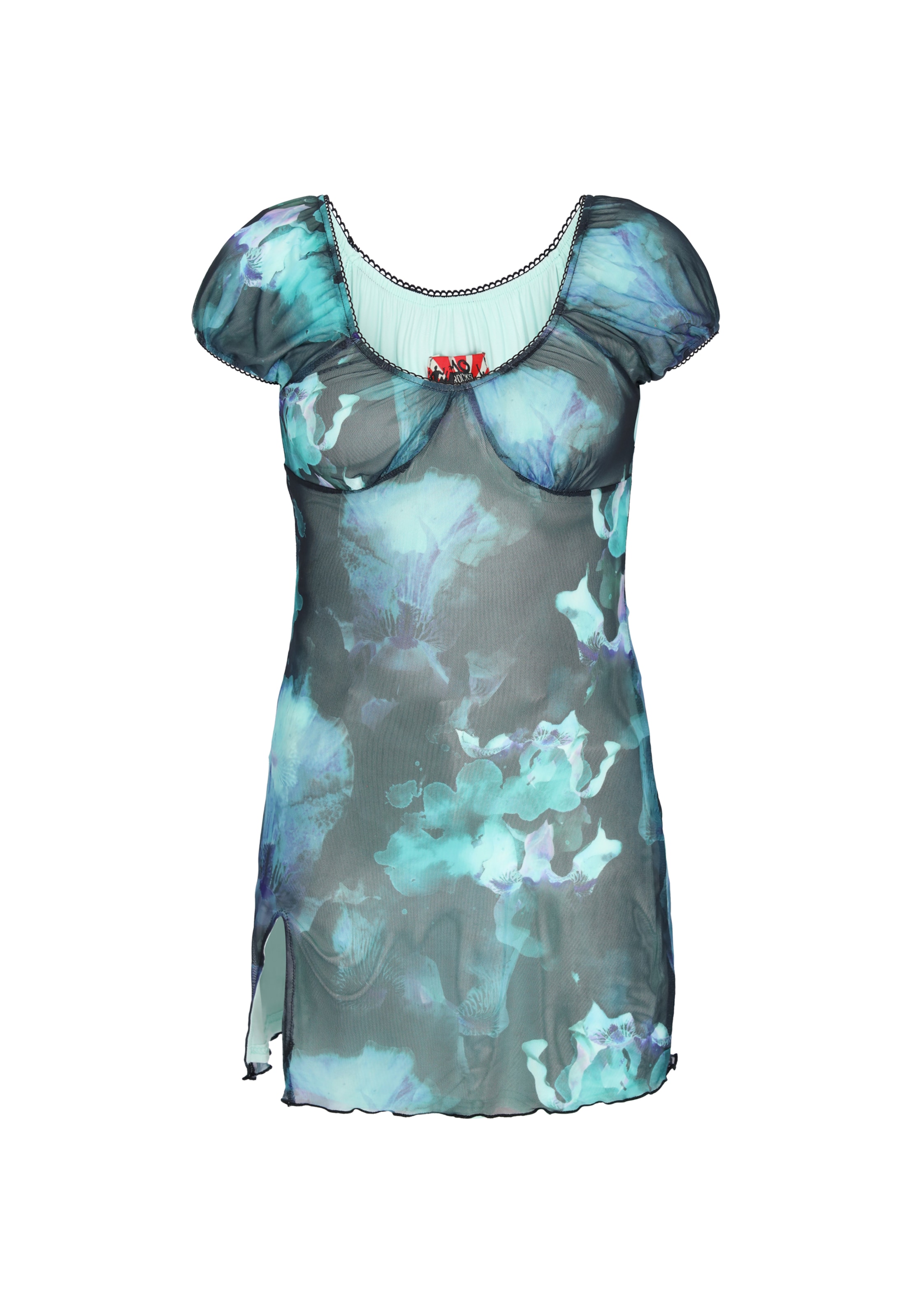 Robe myMo ROCKS en bleu : devant