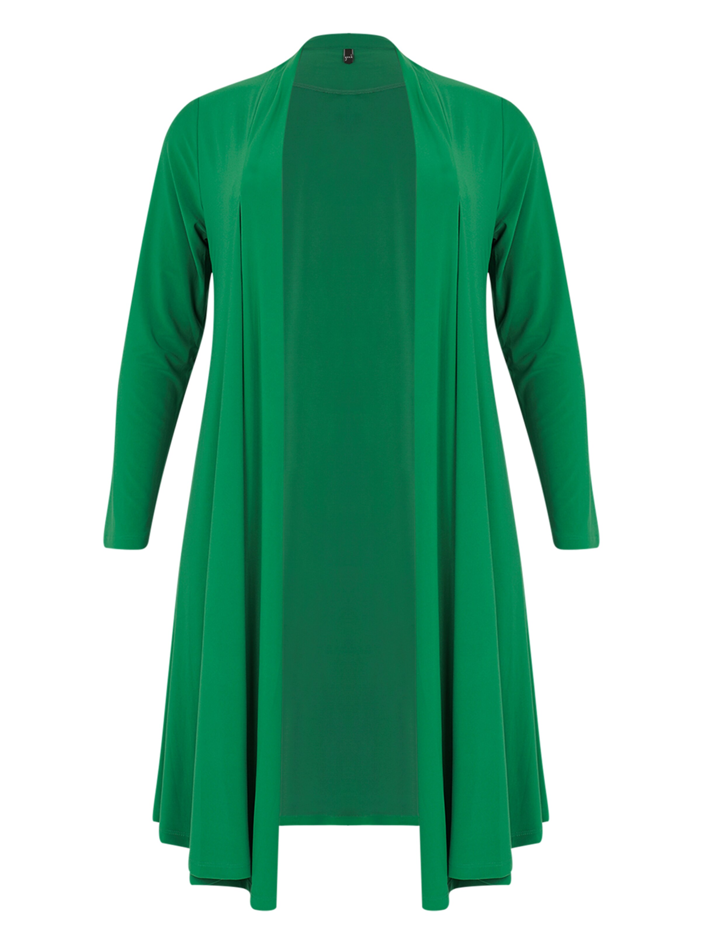 YOEK Knit cardigan in Green: front