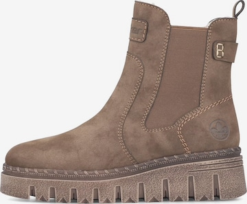 Rieker Bootie in Brown: front