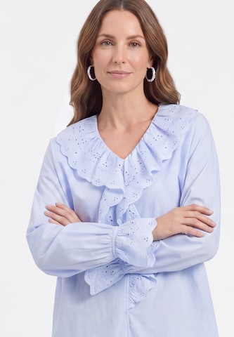 usha BLACK LABEL - Blusa en azul