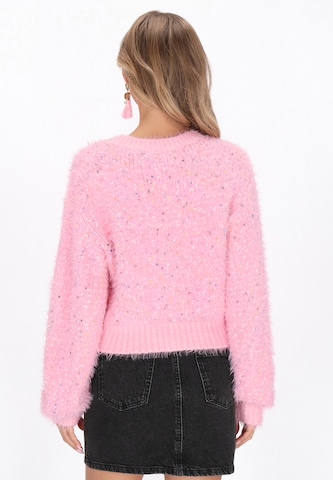 IZIA Sweater in Pink