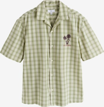 Regular fit Camicia di Next in verde: frontale