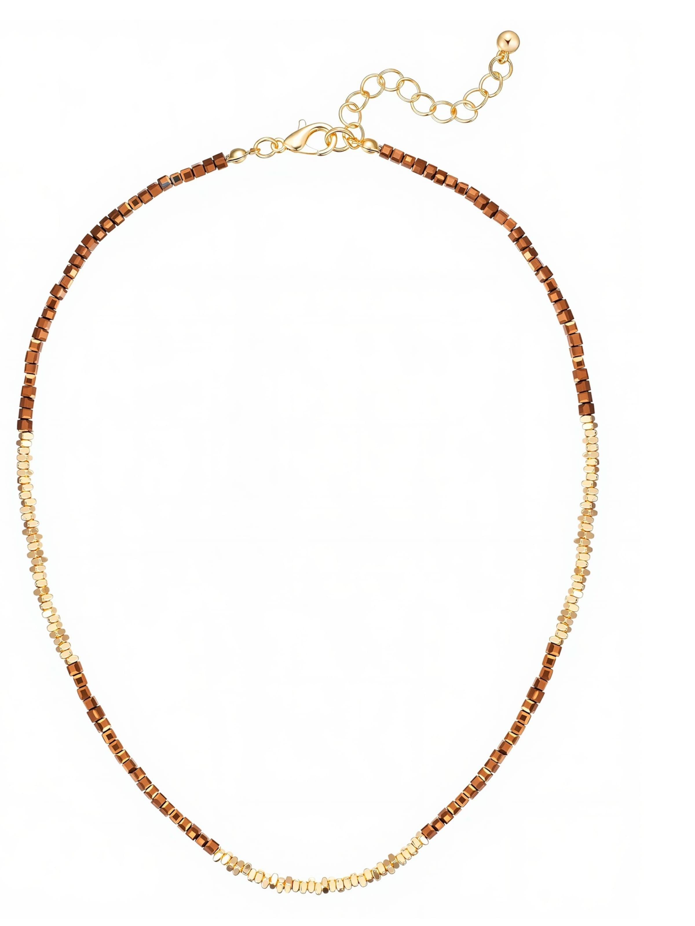 Collana di Lulu & Jane in oro: frontale