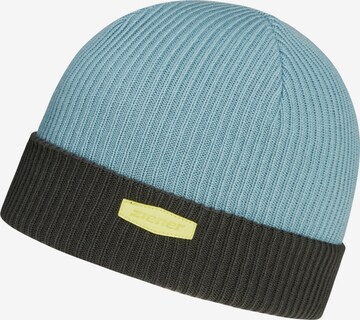 ZIENER Strickmütze in Blau: Vorderseite