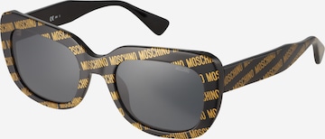 Lunettes de soleil '132/S' MOSCHINO en or : devant