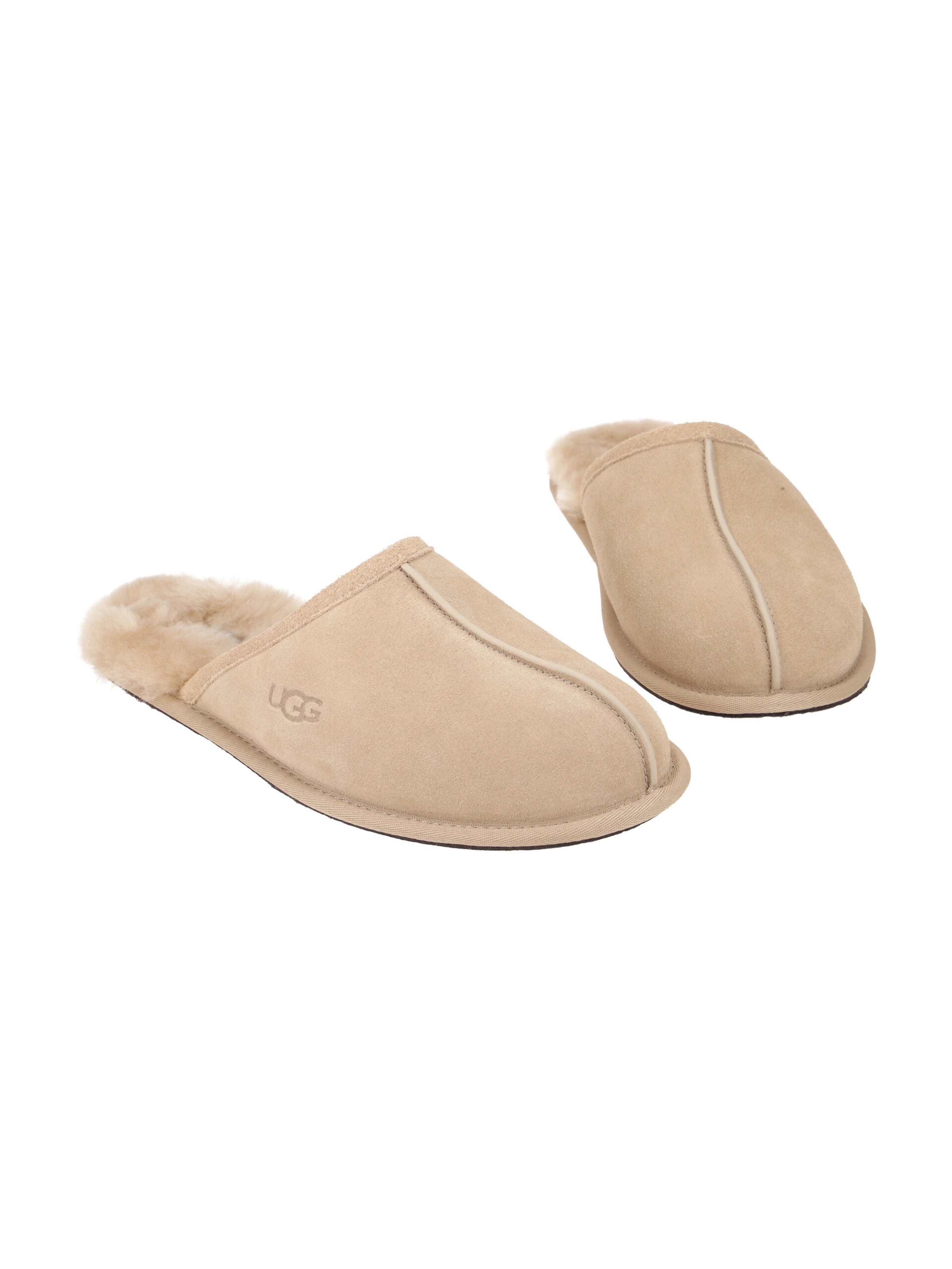 UGG Pantolette 'UGG Scuff Herren Hausschuhe beige sand'‌‌ in Beige