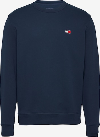 Tommy Jeans - Sudadera en azul: frente