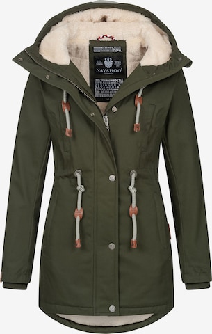 Veste d’hiver 'Ireliaa' NAVAHOO en vert : devant