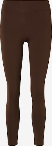 GUESSSkinny Sportske hlače 'GRAZIA' - smeđa boja: prednji dio