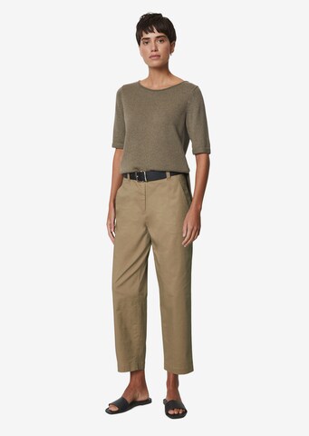 Marc O'Polo Tapered Chino Pants 'RIMKA' in Brown