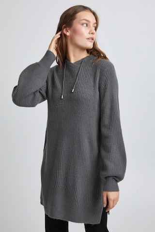 b.young Tunic in Grey: front
