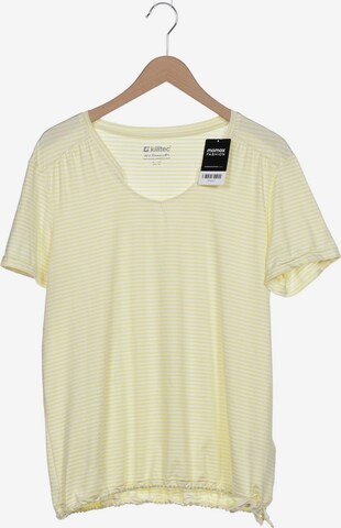 KILLTEC Top & Shirt in XXXL in Yellow: front