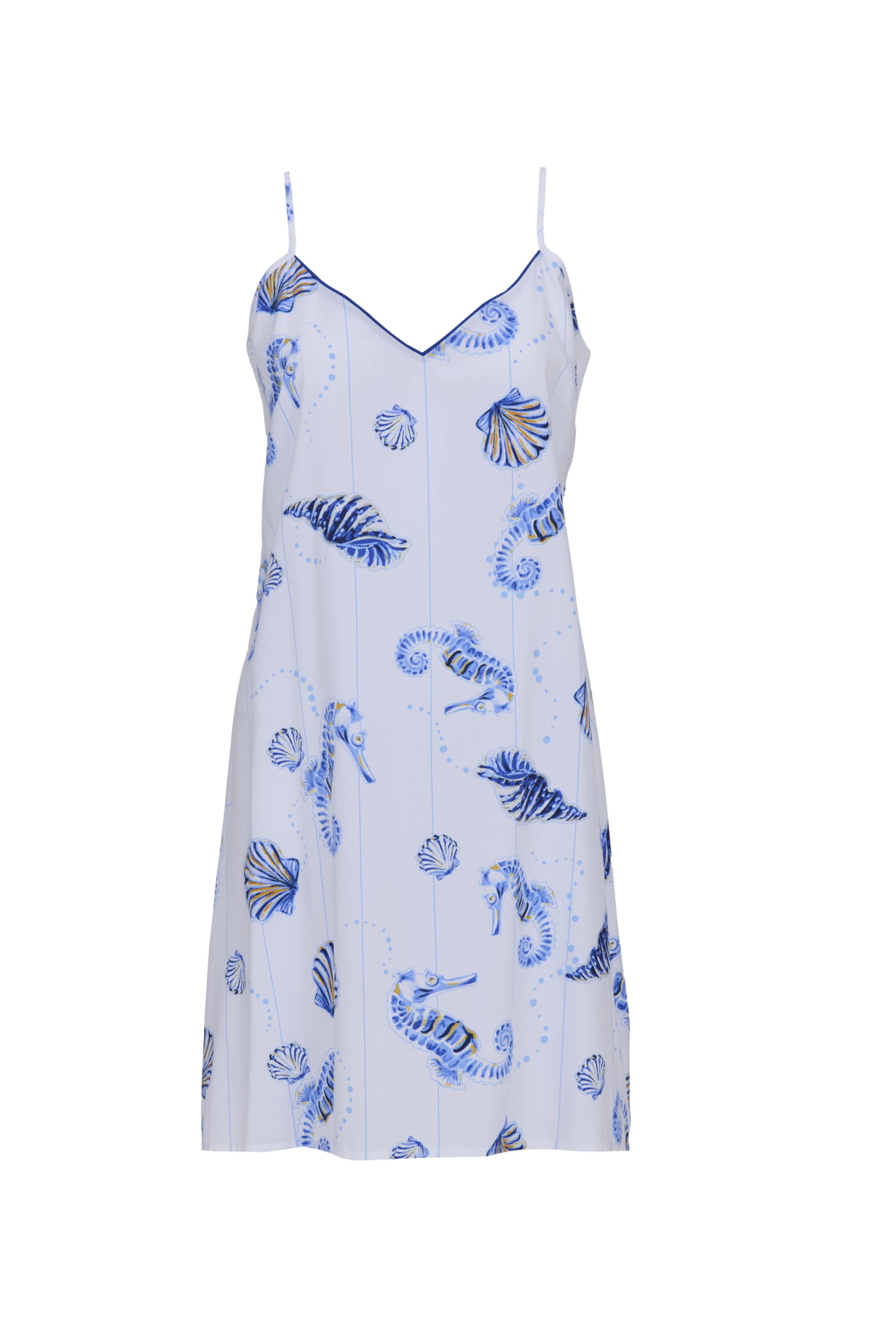 Chemise de nuit 'Essie' Cyberjammies en bleu : devant