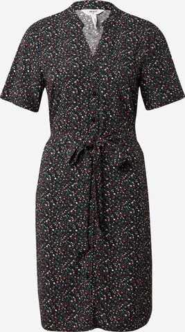 OBJECT Платье-рубашка 'Ema Elise' в Черный: спереди