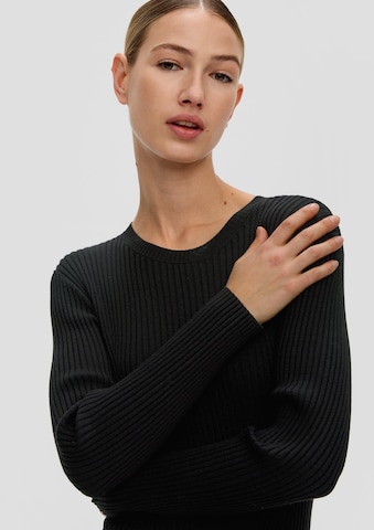 s.Oliver Knit dress in Black