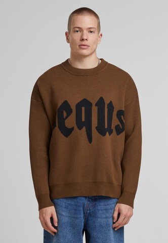 Pequs Pullover 'Mythic' in Braun
