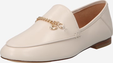 COACH - Sapato Slip-on 'Hanna' em branco: frente