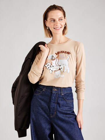Weekend Max Mara Shirt in Beige: Vorderseite