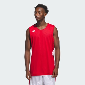 T-Shirt fonctionnel '3G Speed' ADIDAS PERFORMANCE en rouge : devant