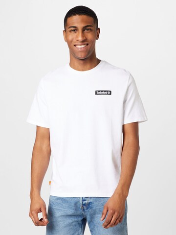 T-Shirt TIMBERLAND en blanc : devant