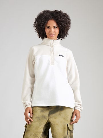 Pull-over de sport 'Benton Springs II' COLUMBIA en blanc : devant