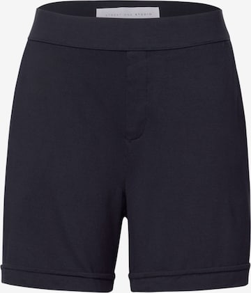 Street One Studio Shorts in Blau: Vorderseite