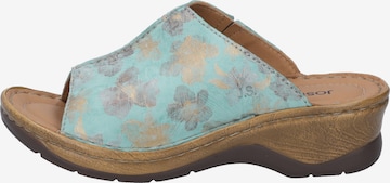 JOSEF SEIBEL Clogs 'Catalonia 58' in Blau: Vorderseite