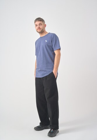 Cleptomanicx T-Shirt 'Embro Gull' in Blau